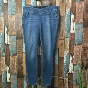 Women's Blue Denim Jeggings